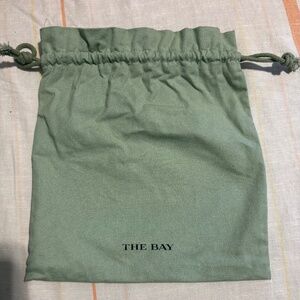 NEW RARE Hudson's Bay Company HBC The Bay cloth bag - Medium size 23.5cmx26cm